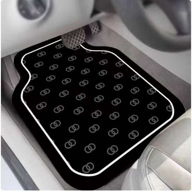 Cross-Border Car Dirt-Resistant Universal Floor Mats, Wear-Resistant Diatom Mud, Water-Absorbent, Non-Slip, Quick-Drying, Easy to Clean, Four-Piece Set