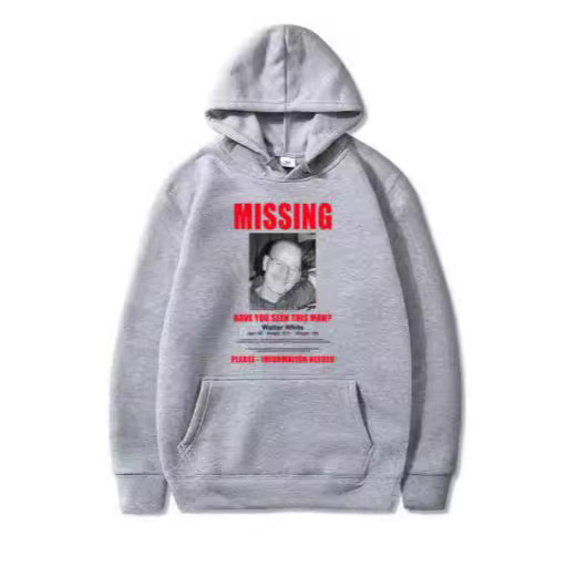 Tv Continuous Drama """"Better Call Saul"" Men's Dress Sweater and Hisenberg Printing Destroyed