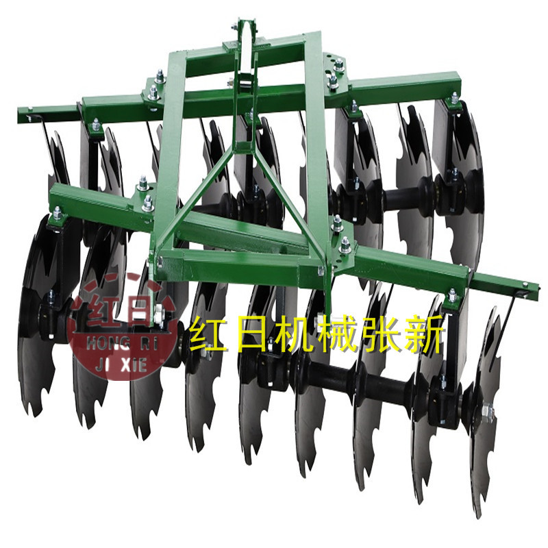 厂家生产1BQX-1.1偏置轻型圆盘耙 12片轻耙厂家 拖拉机缺口轻耙