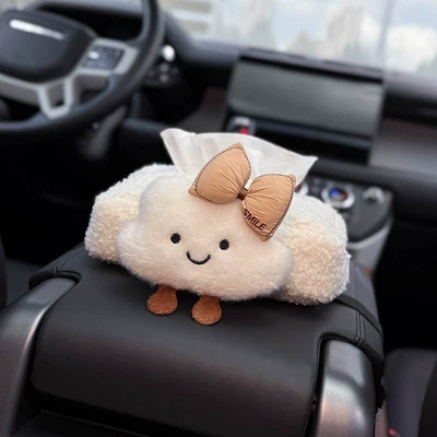 Car tissue box/set | Tissue Bag, Cute Cloud Design
