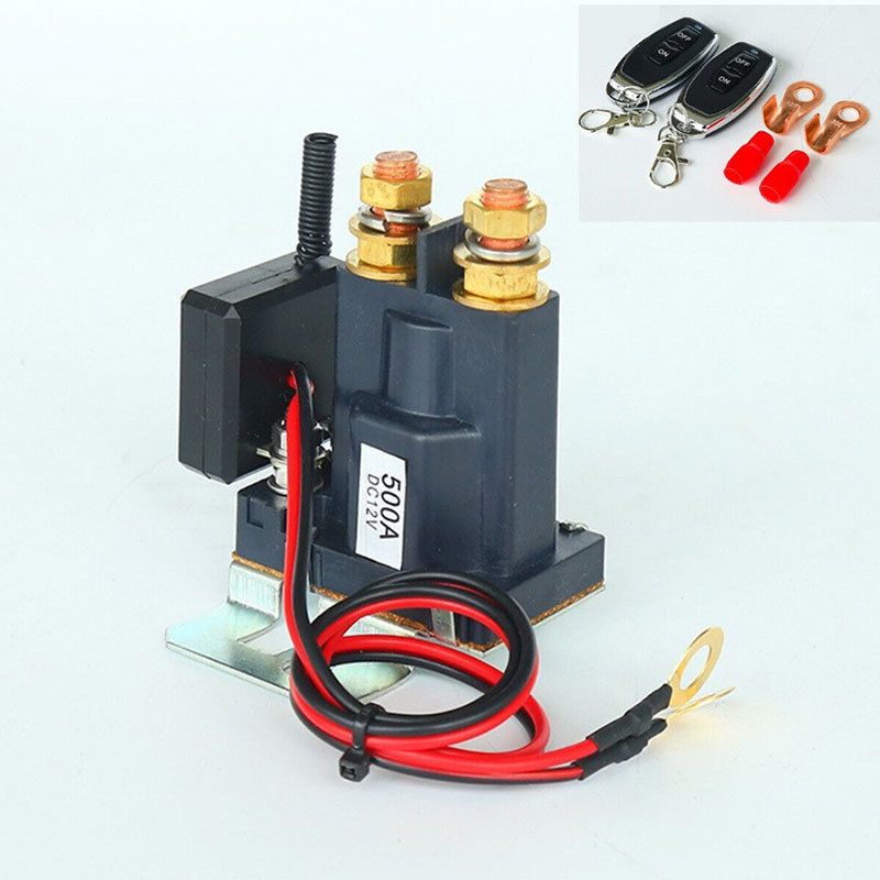 500A无线双遥控汽车电池断开继电器主断路开关