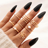 Set, ring, Aliexpress, light luxury style, simple and elegant design