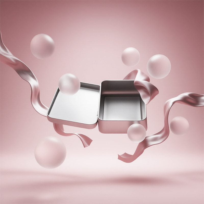 작은 배치 실크 스크린 인쇄 사각형 자동차 키 체인 yum U 디스크 금속 포장 플립 실버 검은 두꺼운 철 상자