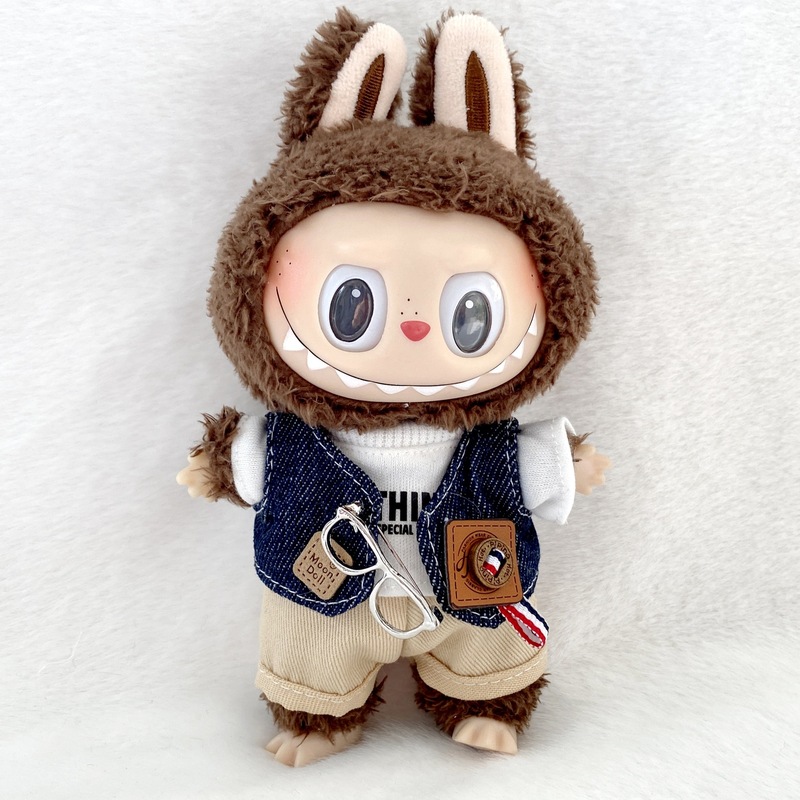 17cm 一世代、二世代、三世代 ラブブ ペンダント ベビー服 スカート セーター オーバーオール Tシャツ スーツ|undefined