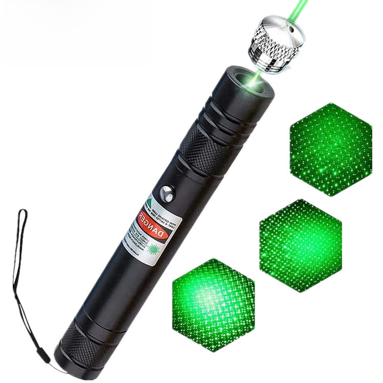 flashlight with laser