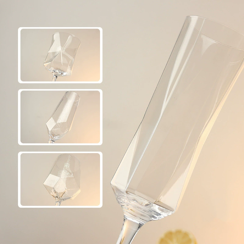 Creative crystal wineglass, champagne glass