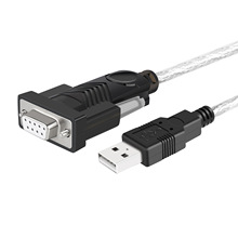定制工业串口线USB转RS232串口线DB9针COM口串口调试线转换器免驱