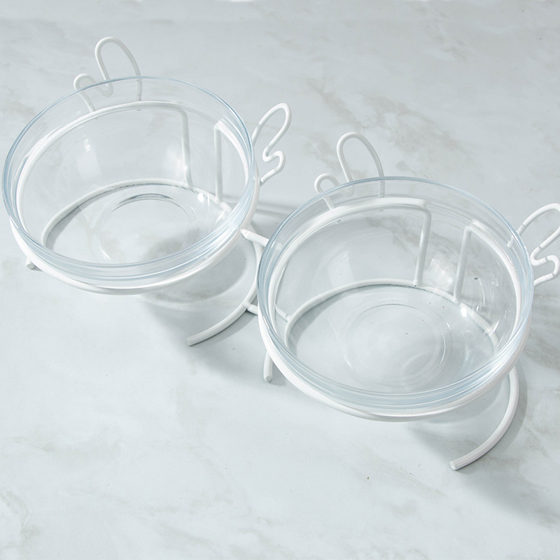 【귀여운 사슴】흰색 # 더블 그릇