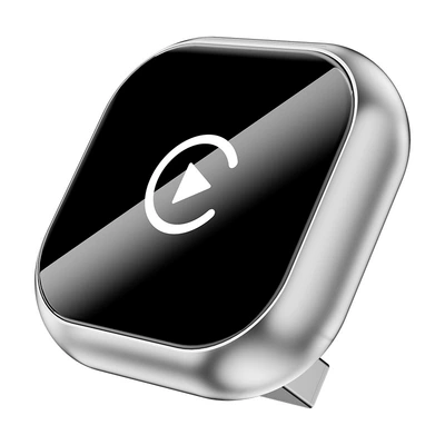 Carplay Box, Simsiz CarPlay və Android Auto - q1aq-silver-white-label-metal-glass-wireless-carplay-plus-android-auto-2-in-1-only-suitable-for-overseas-systems