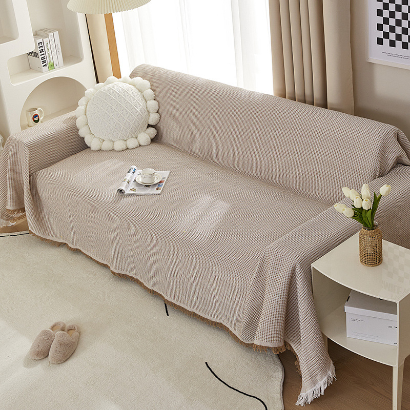 Anti-gato rasguño nórdico ins estilo sofá toalla antideslizante cuatro estaciones combinación universal sofá cubierta de tela cubierta de sofá Manta