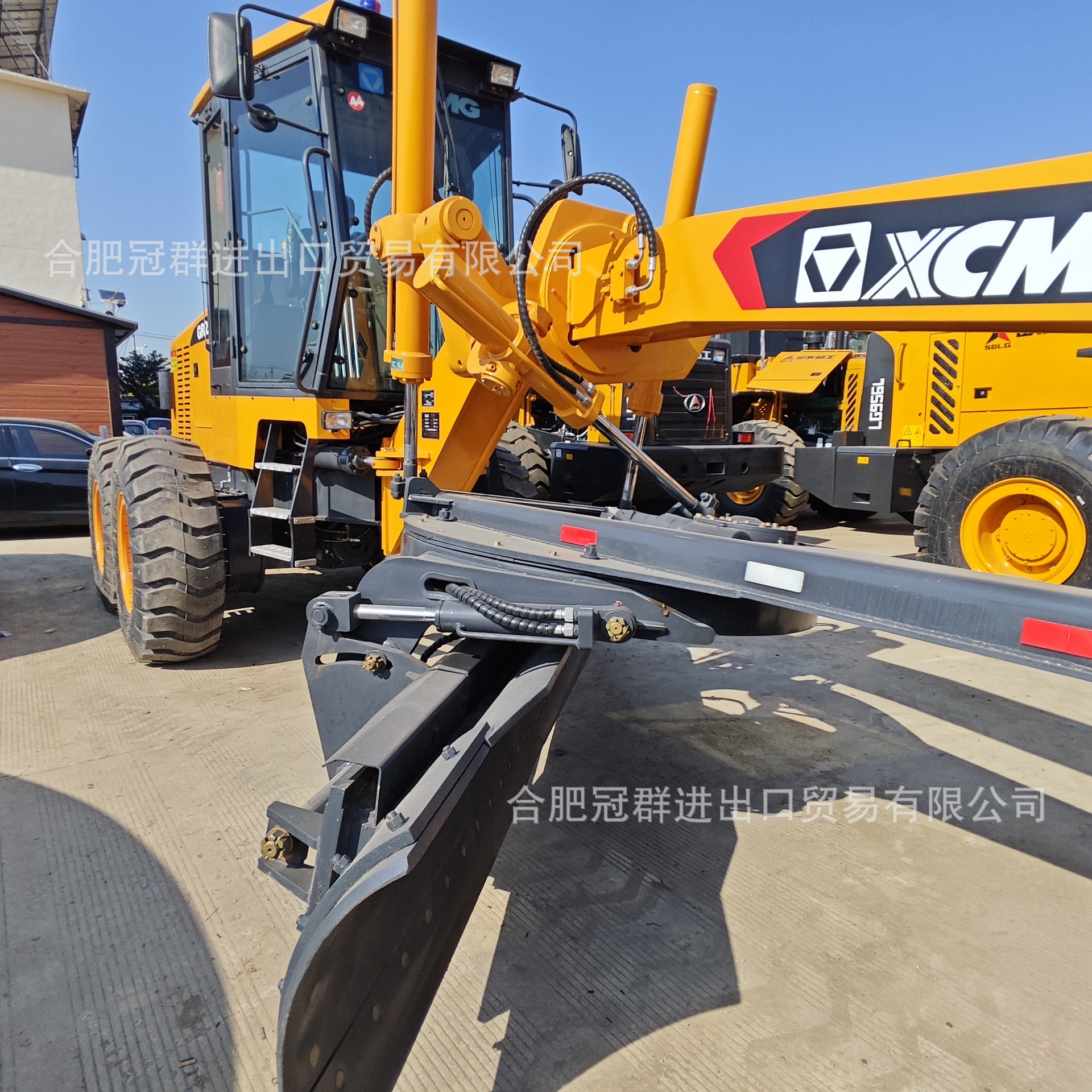 Venta directa original Xugong niveladora GR215GR180 maquinaria de construcción de comercio exterior niveladora Carter