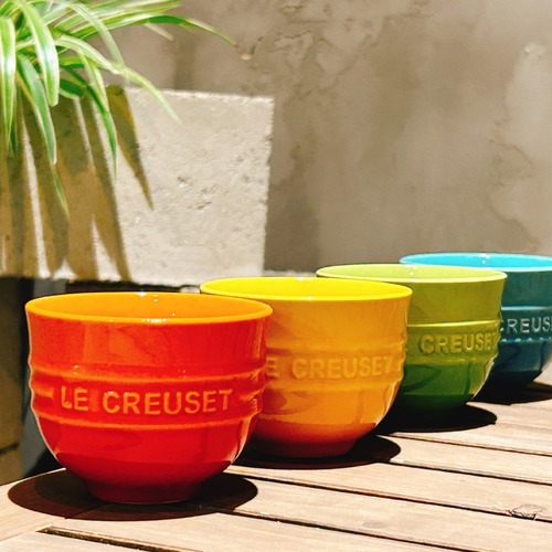 Kool Color Le Creuset Tea Pot and Cup Set Ceramic Four-Piece Set Home Gift Box Set