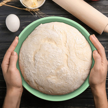 家用硅胶发酵篮烤箱烘焙面团发酵碗可折叠耐高温大容量面包发酵篮