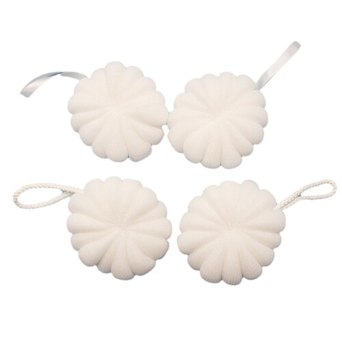 Japanese and Korean large 50g ribbon bath ball for bathing, single bath ball, non-scattered bath ball, bubble bath, men's and women's bath