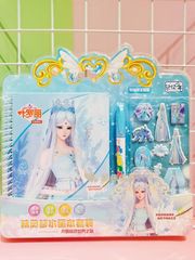 Official Licensed Ye Luo Li Magical Water Painting Set for Children DIY Gold Leaf Painting DIY Watercolor Painting Set