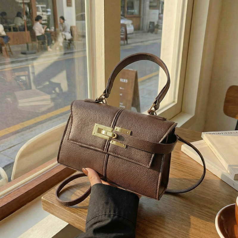 Exquisite Trapezoidal Shoulder Bag For Women, High-end Handbag_voghion.com