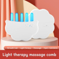 Red and blue light scalp massage comb household massage comb