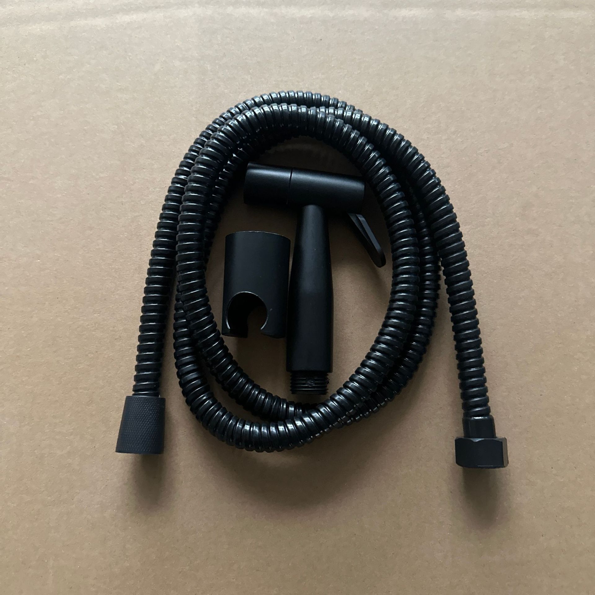 [스프레이건 비데] B형 3종세트(지퍼백) 블랙