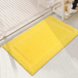 厂家地毯批发入户门纯色脚垫浴室吸水防滑垫超纤茶几厨房卧室地垫