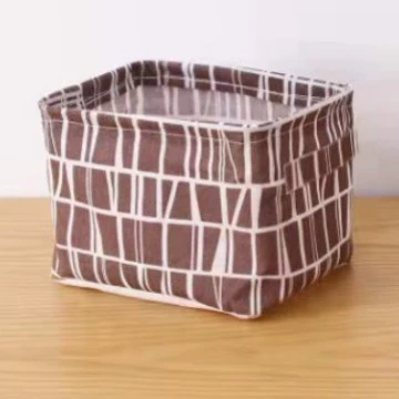 Складной тканевый столовый хранитель 20x16x14 см, органайзер из хлопко‑ленты для носков и нижнего белья