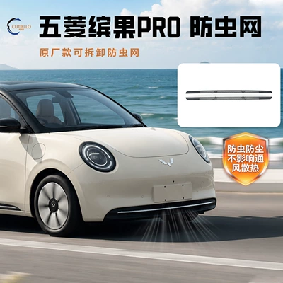 Suitable for Wuling Bingo PRO, specialized anti-insect net, detachable grille protective cover, car protection accessories (Automobile anti-insect net)