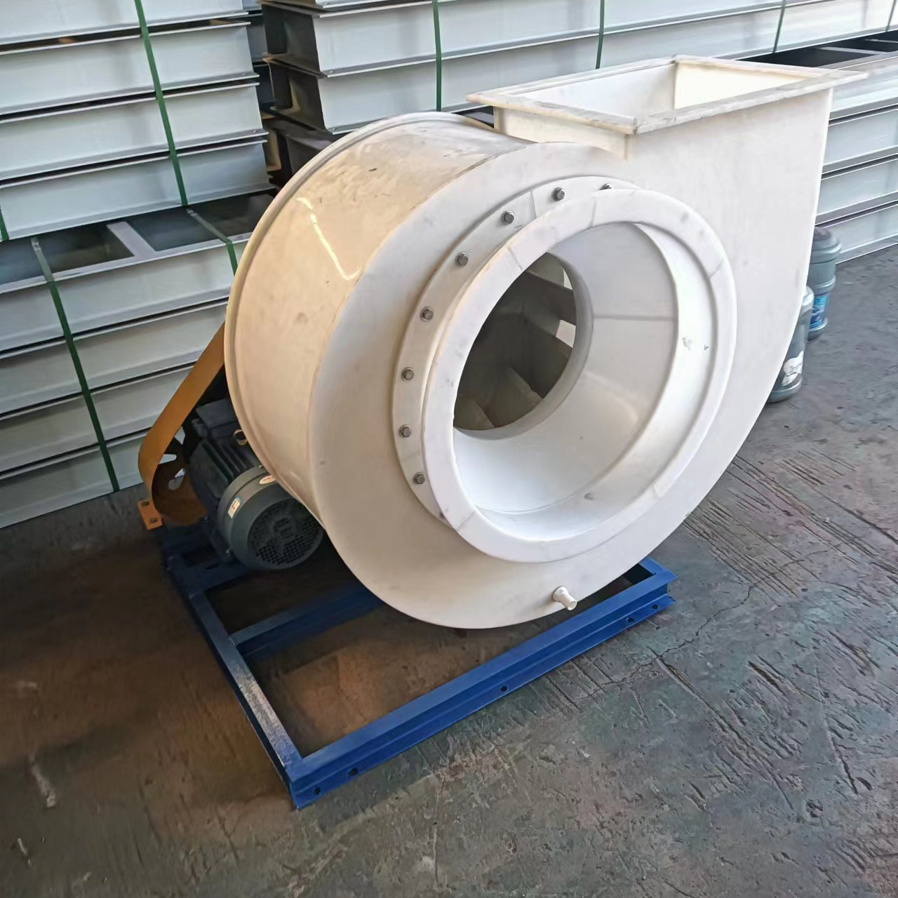 兆拓PP塑料材质防腐风机 离心风机 厂家供应抽风机低噪音 大风量