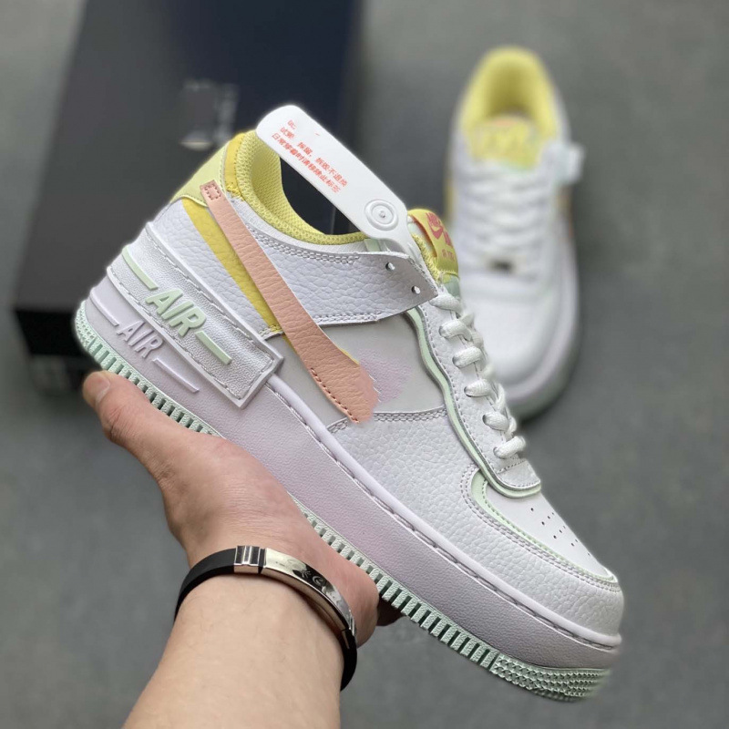 Putian Pure Original Air Force One Macaron Deconstructed Sneakers for Women, AF1 Sports Thick-Soled Height-Increasing Casual Commuting Shoes Putian Pure Original Air Force One Macaron Deconstructed Sneakers for Women, AF1 Sports Thick-Soled Height-Increasing Casual Commuting Shoes