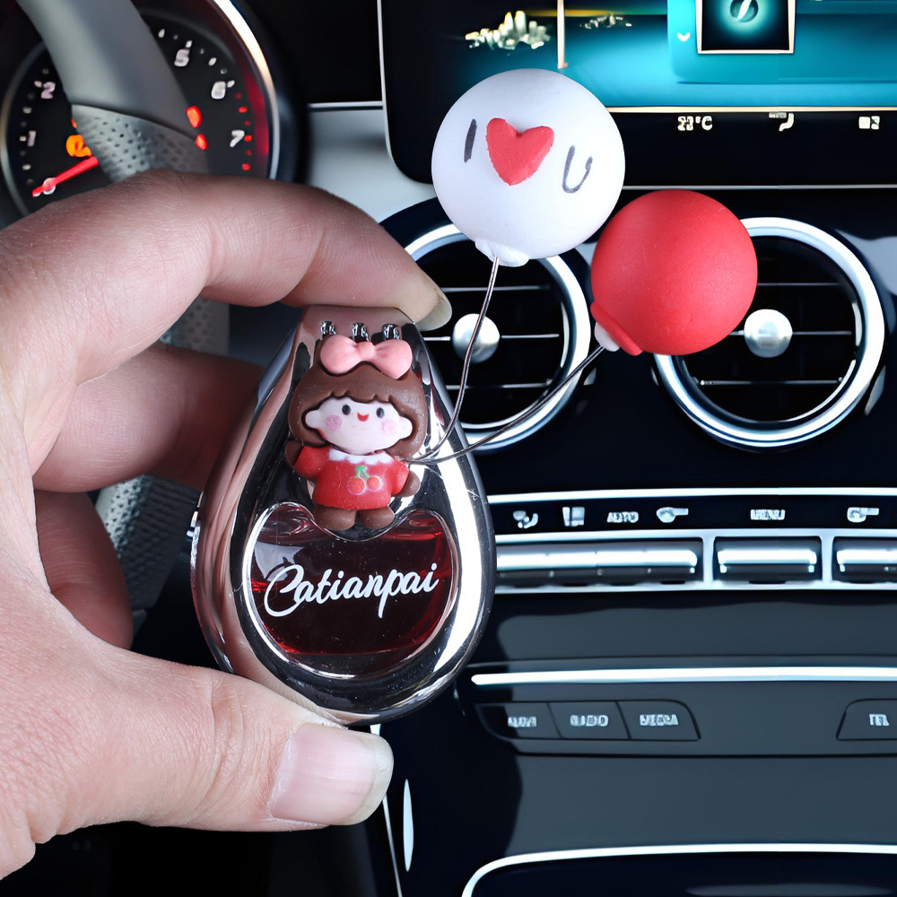 Fragancia de aromaterapia de coche, aire acondicionado, salida de aire, accesorios de coche, decoración de fragancia ligera de larga duración, accesorios de decoración de coche, Daquan femenino