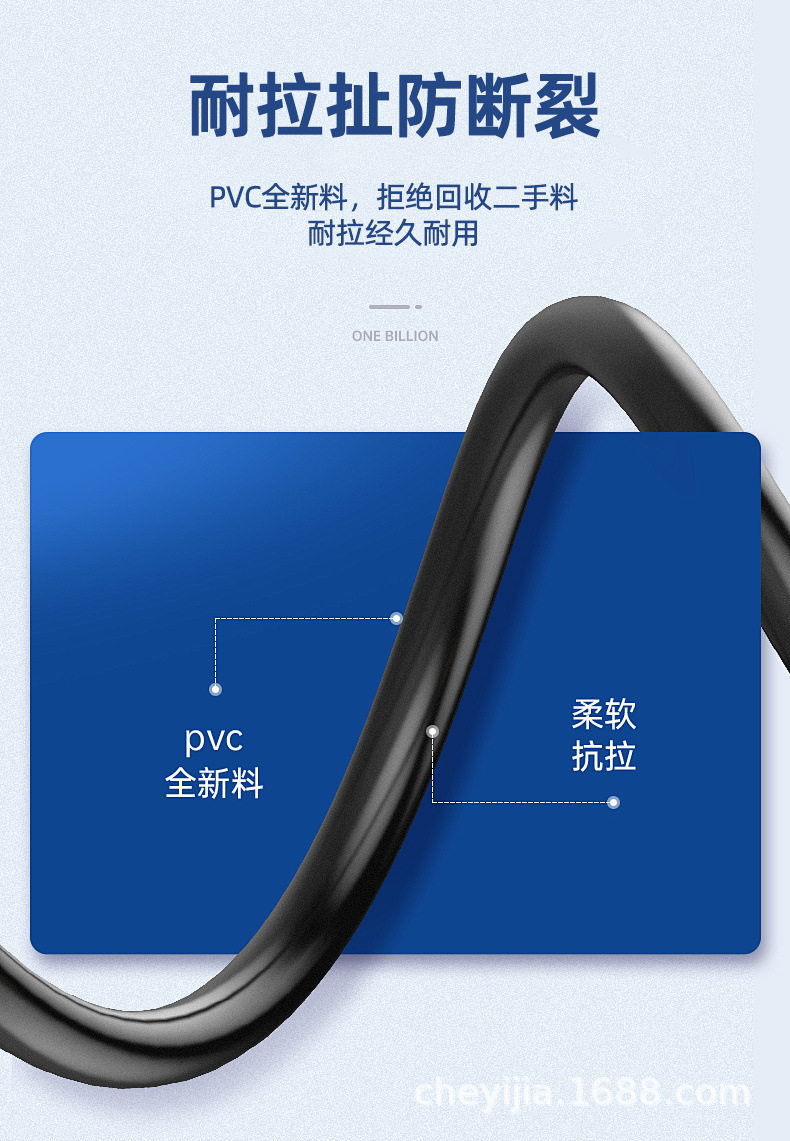 360 driving recorder M301JL rear camera video cable reversing 5 holes rear pull recording image extension cable
