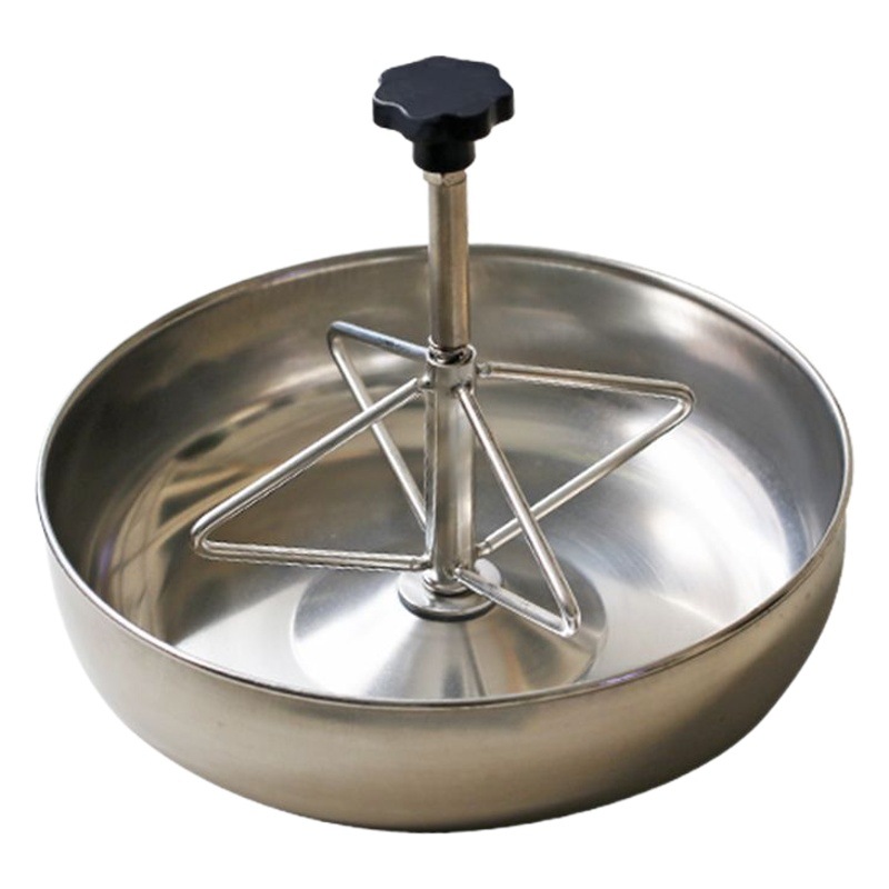 Pequeño lechón comedero de acero inoxidable 25cm alimentación cuenca producción cama fija comedero libre alimentación enseñanza picking cerdo