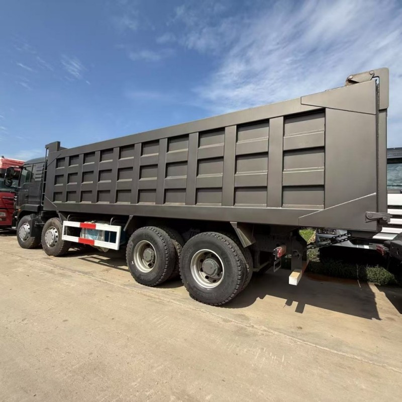 Factory Ready Stock Howo 371 Horsepower Engineering Dump Truck Front Four Rear Eight Dump Truck Export National Three Dump Truck