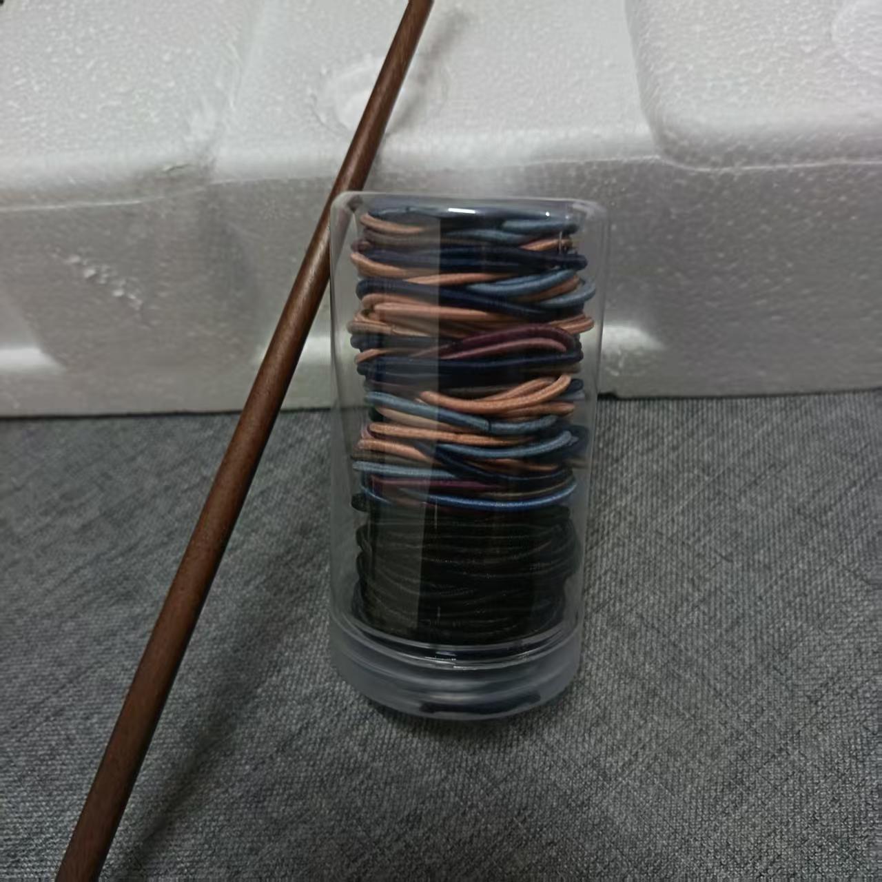 Cordón de cabeza simple para mujeres coreanas anillo de pelo delgado atado pelo estrangulador sin banda de goma atada temperamento de tocado de niña cordón de pelo