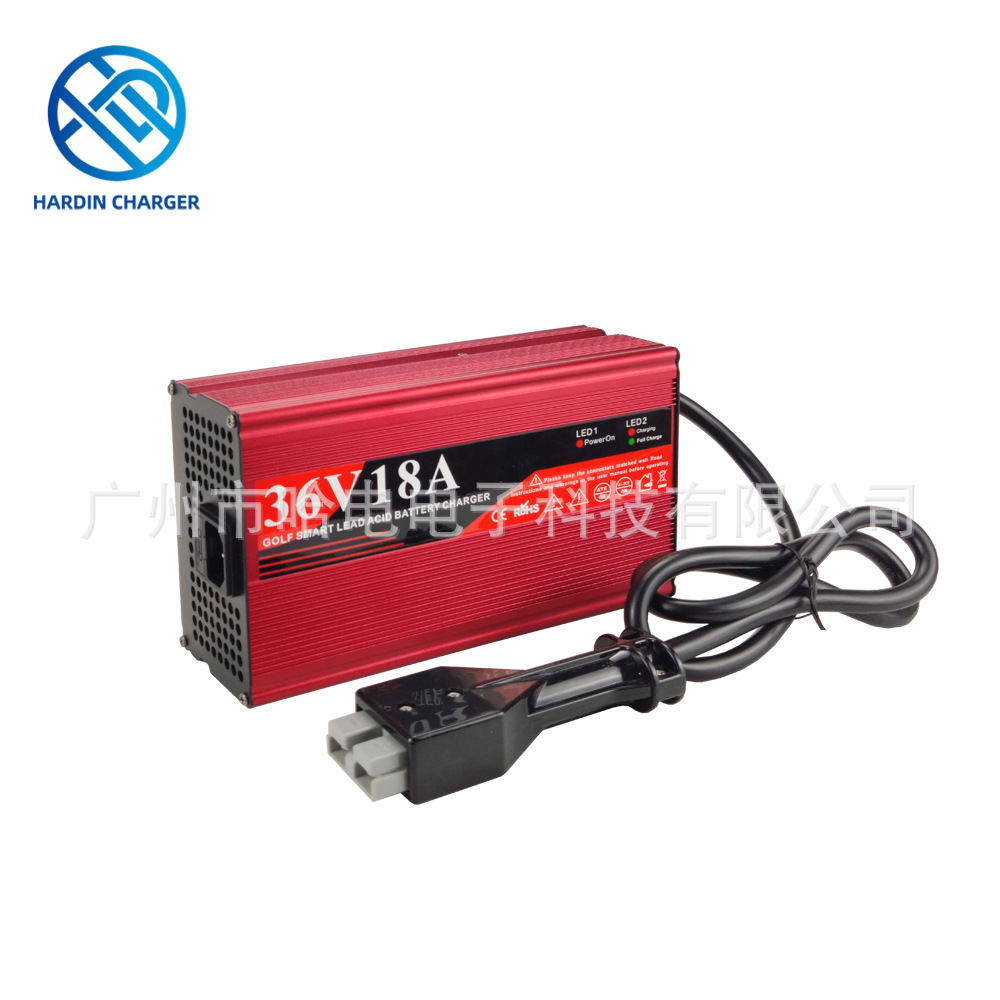36Volt 18Amp高尔夫球车充电器 美规110Vac铅酸充电器 带SB50插头