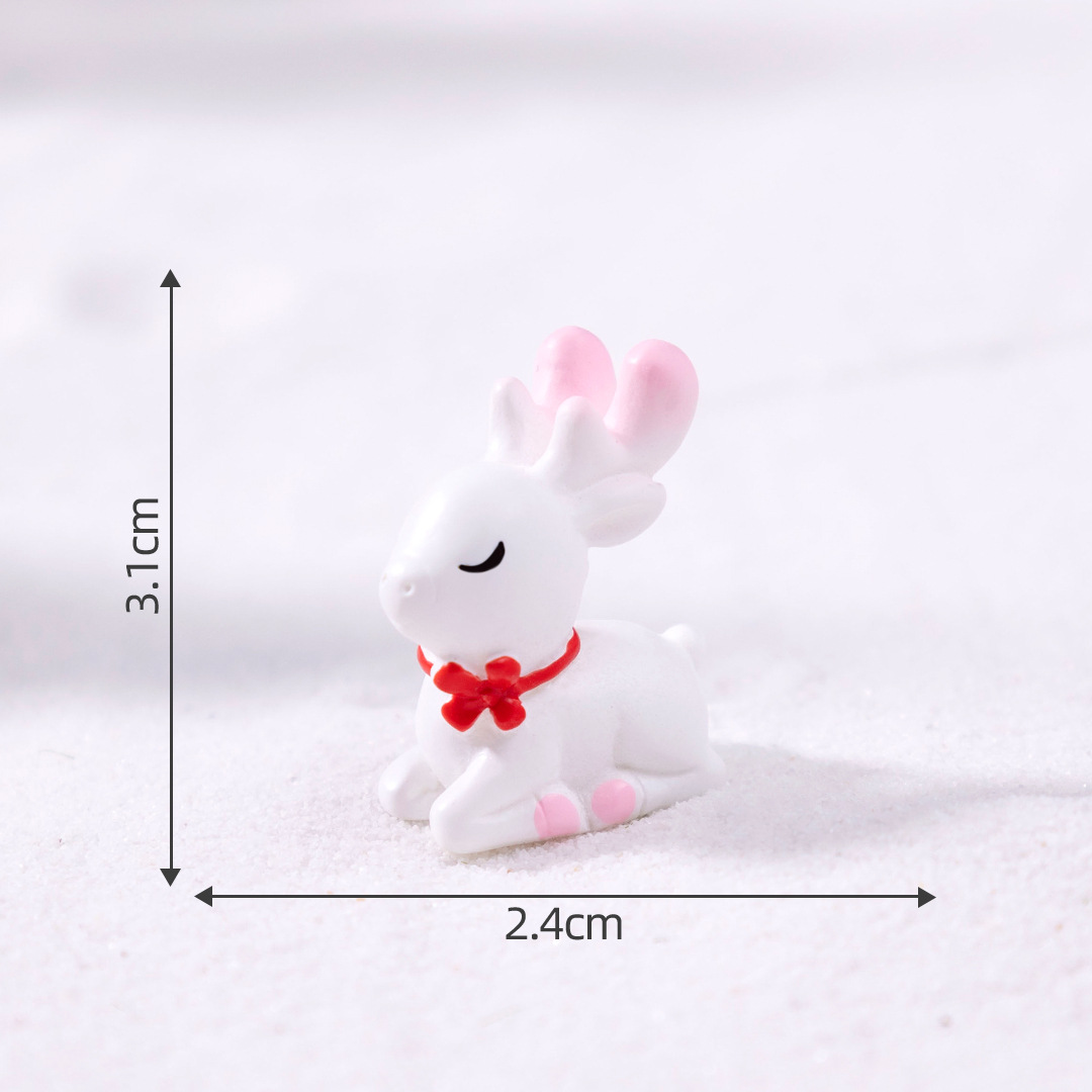 国境を越えた貿易マイクロ風景クリエイティブサンタクロース鹿 DIY 装飾品吊りアクセサリーミニデスクトップ装飾品