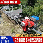 农用山地果园茶园单轨运输车自走式单轨山地运输车大棚轨道搬运车