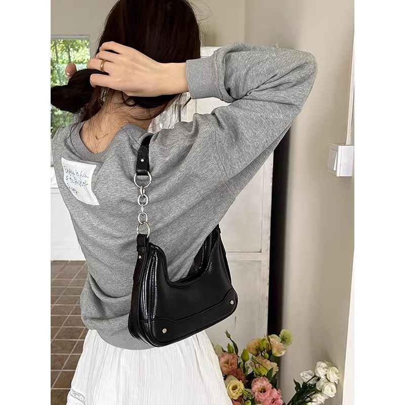Elegant Women's Shoulder Bag Handheld Chain Handbag Versatile Crossbody_voghion.com