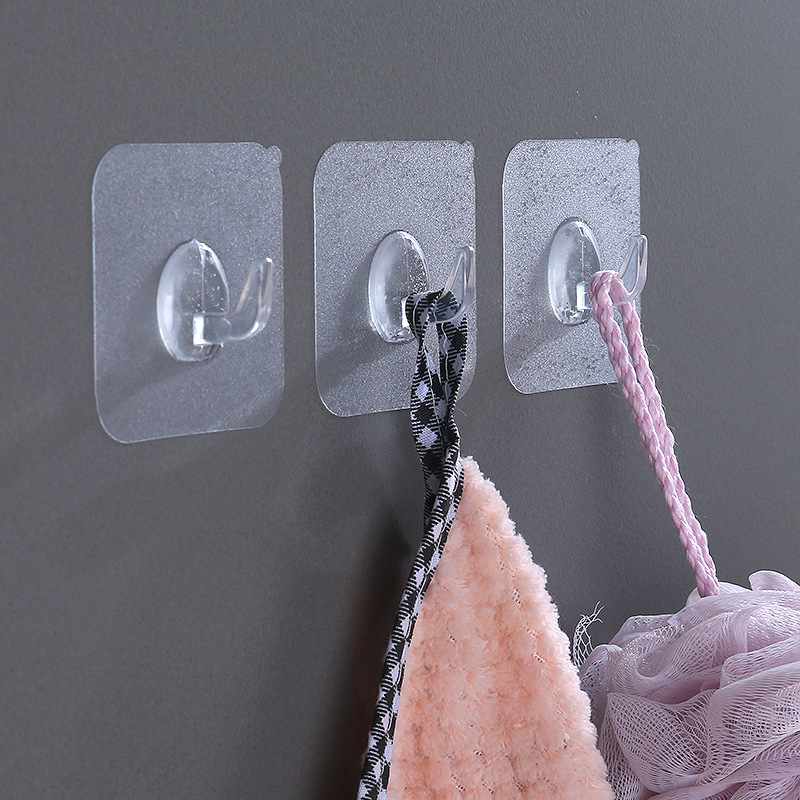 Transparent Traceless Hook Plastic Sticky Hook Horn Hook Punch-Free Horn Hook Bathroom Kitchen Nail-Free Adhesive Hook Transparent Traceless Hook Plastic Sticky Hook Horn Hook Punch-Free Horn Hook Bathroom Kitchen Nail-Free Adhesive Hook