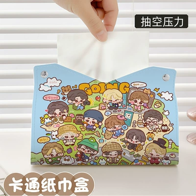 Fan Merchandise Custom-Made with Your — Car tissue box/set - zjh142-napkin-box-1-piece