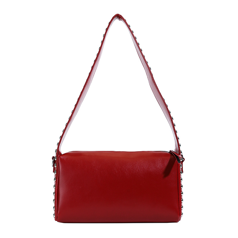 Spalle da donna stile Hot Girl, stile New Punk, con rivetti su entrambi i lati, stile europeo e americano, passamontagna._voghion.com