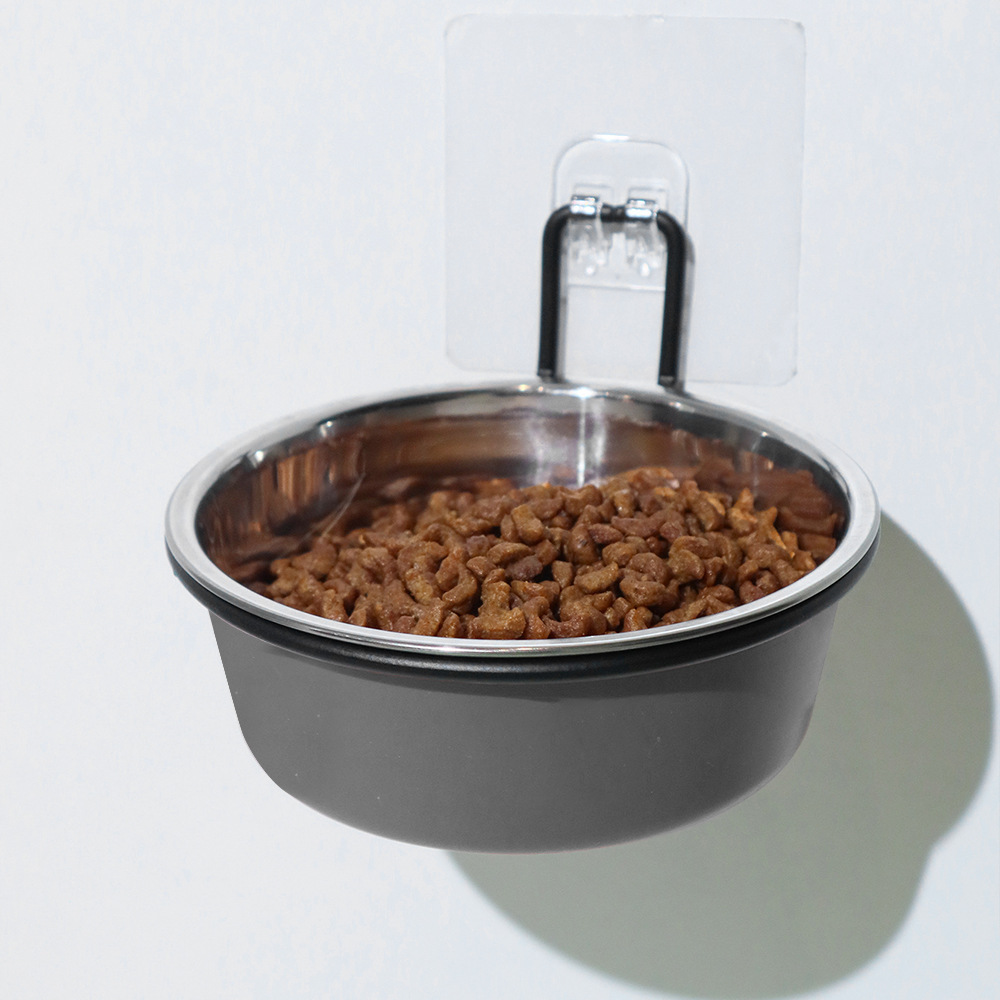 단색 회색 선반 그릇