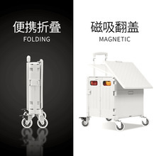 折叠买菜车小拉车超市购物车户外露营拉杆车手拉货拖车家用小推车