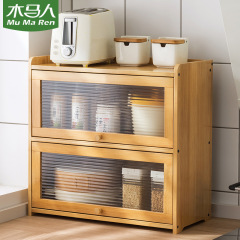 Kitchen racks, spices, dishes, storage racks, microwave countertops, multi-layer storage cabinets, household supplies