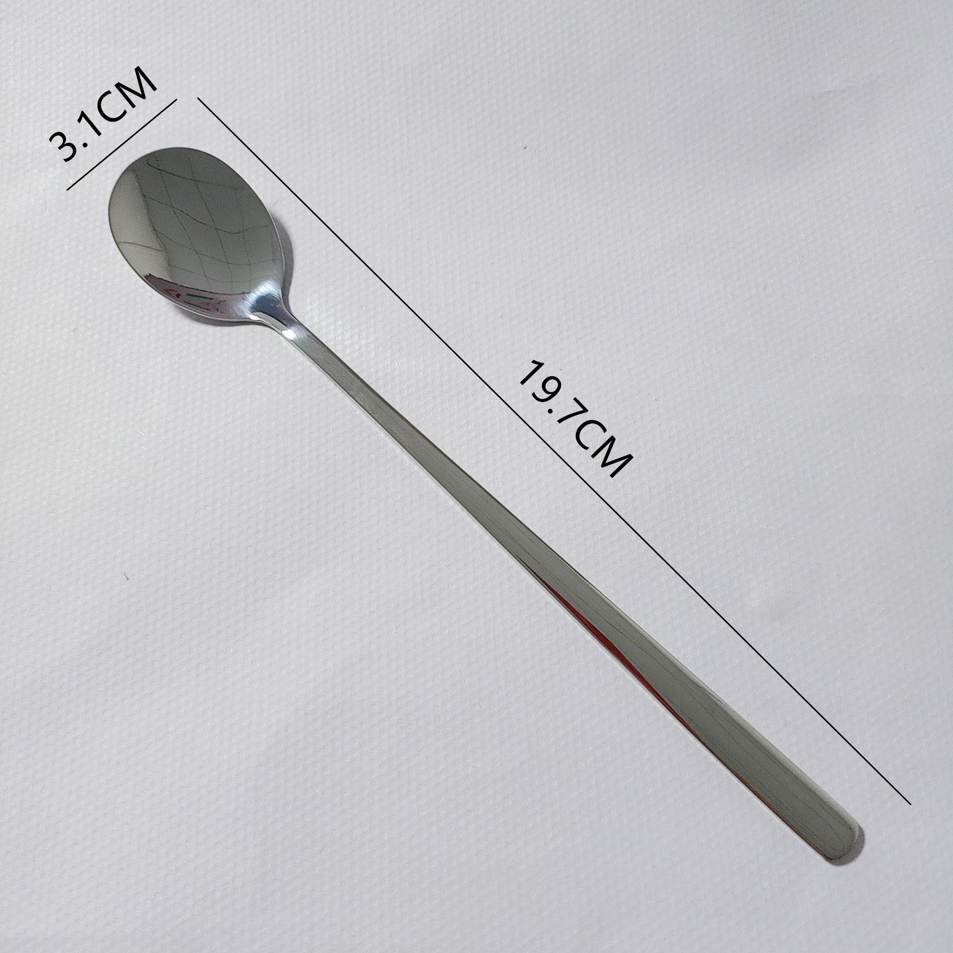 304 짧은 한국식 얼음숟가락