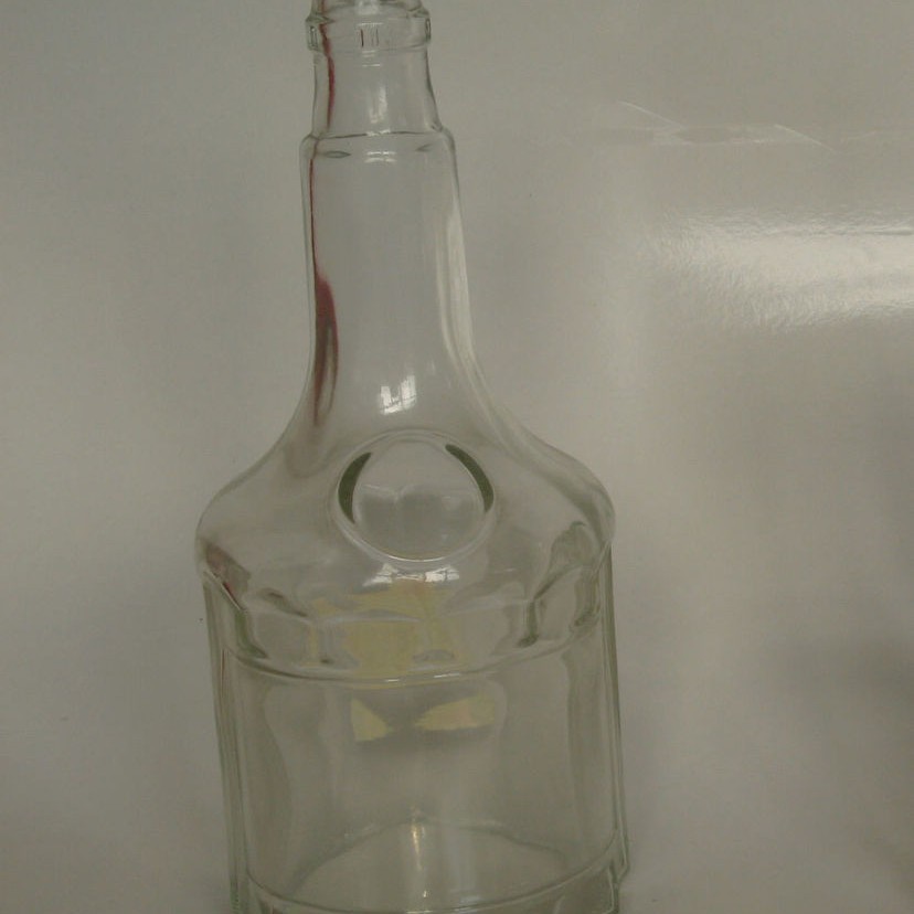 【人玻】玻璃酒瓶系列可深加工烤花丝印透明玻璃酒瓶白酒瓶