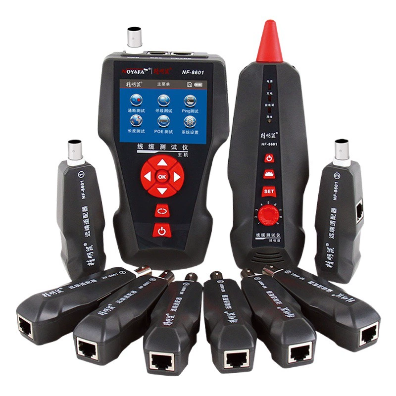 Jingming Mouse Factory оптом NF-8601W Line Finder POE Line Finder сетевой тестер точка останова
