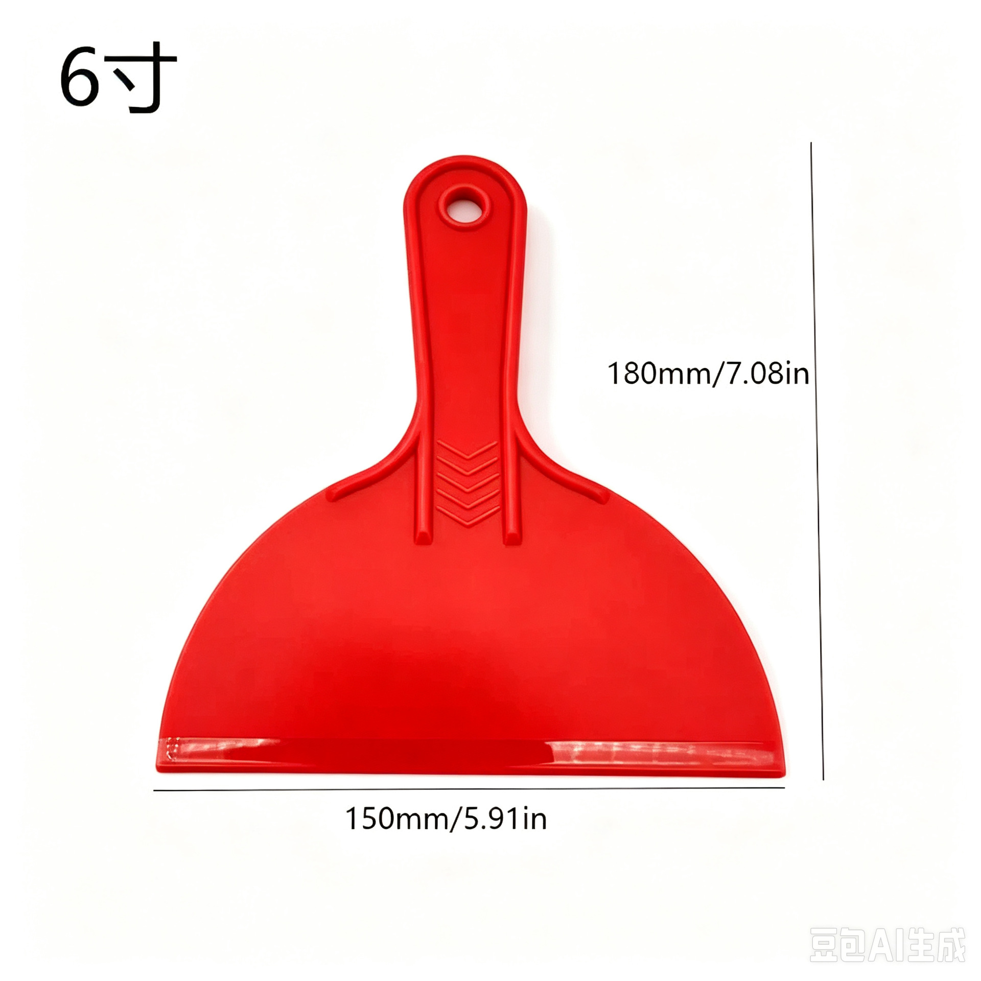 Espátula de plástico papel pintado de plástico raspador cuchillo de masilla raspador de silicona raspador de película de coche