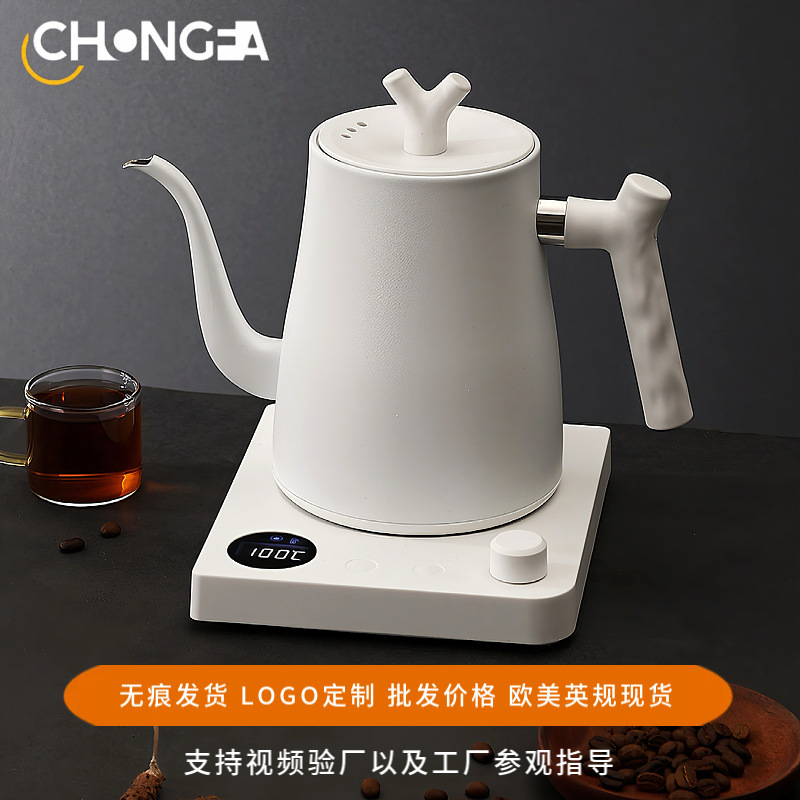 304 Stainless Steel Smart Electric Water Kettle Household Kung Fu Teapot B&B Hotel Water Kettle Hand Brewed Coffee Pot