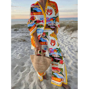 2026�ȼ��L�]݆����cruise outfit ��߅�Ꭷӡ�� Ůʿ���b�r����