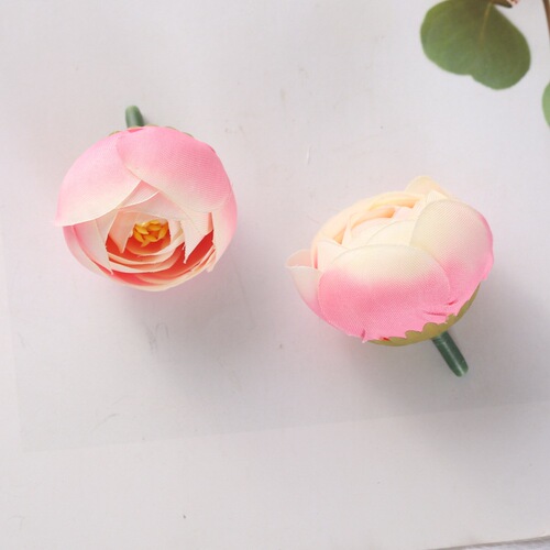 4cm Artificial Tea Rose Buds Small Rose Buds Rose Heads Wedding Corsage Wrist Flowers Small Tea Roses Fake Flower Accessories