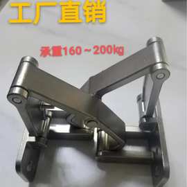 干挂重型石材门铰链暗藏式隐形合页消防栓箱管井门防火门重型门碰
